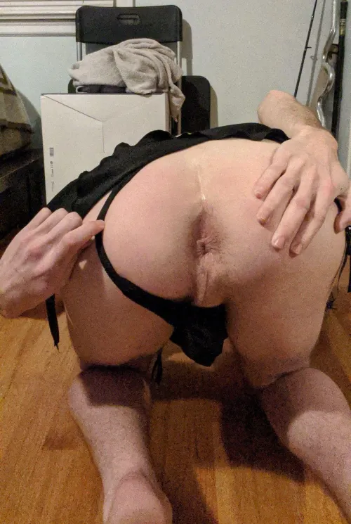 Would you play with my smooth young butt 