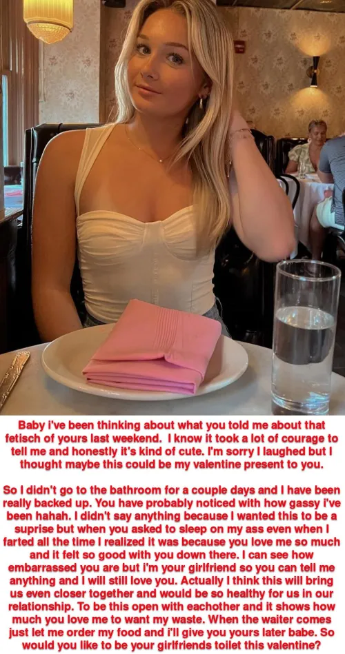 Your girlfriends valentine gift [scat]