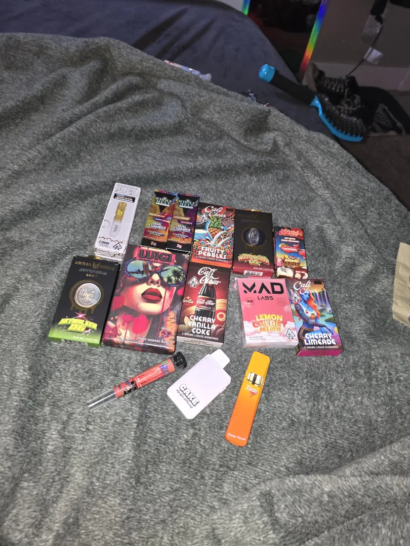 all the shit I've smoked and collected over roughly a year , gas or boof?