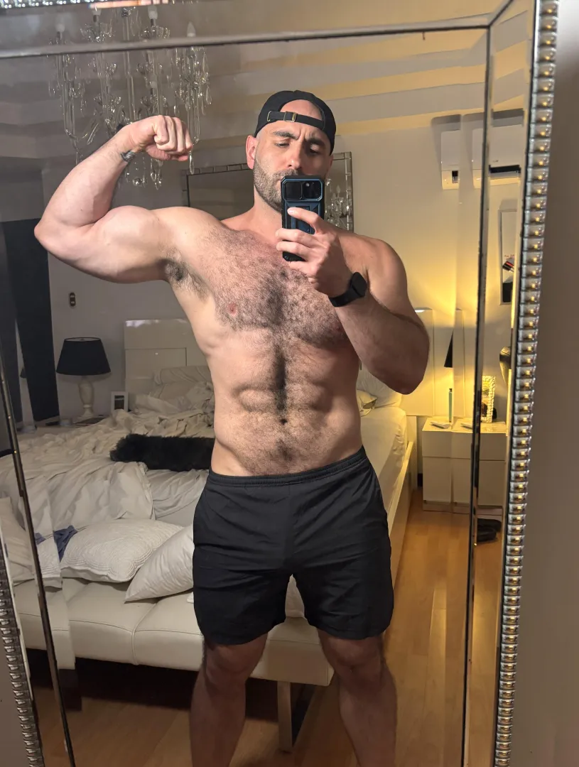 Biceps of a 32 year old Canadian.