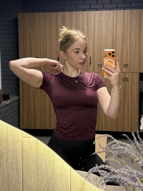 Can I be your gym crush?