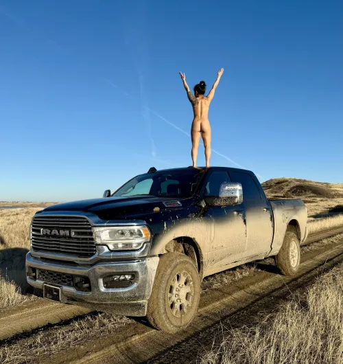 I’m a sucker for guys with big trucks