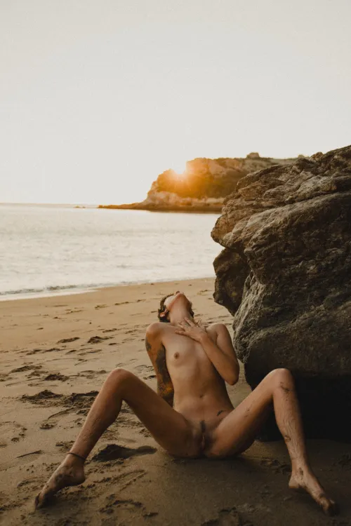 Last light at Pirates Cove