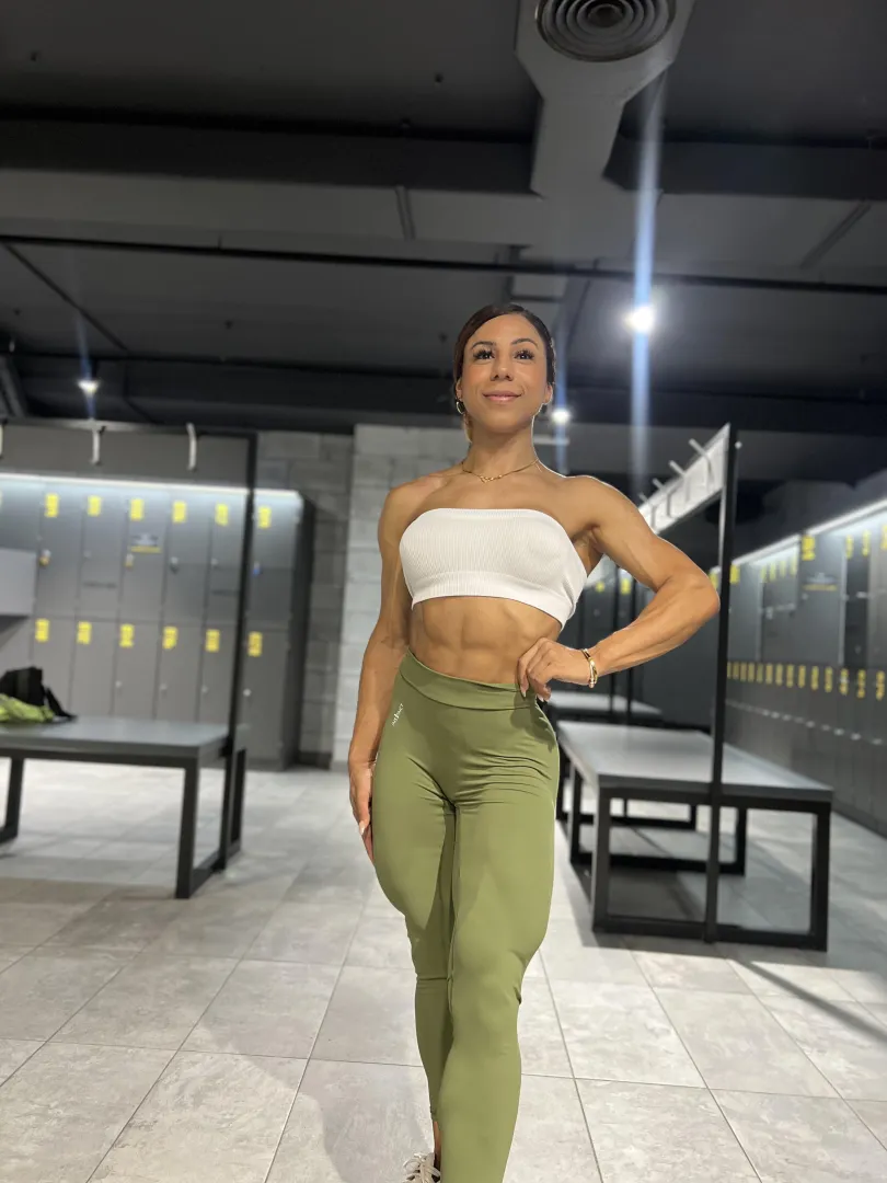 My outfit for smashing a heavy gym session