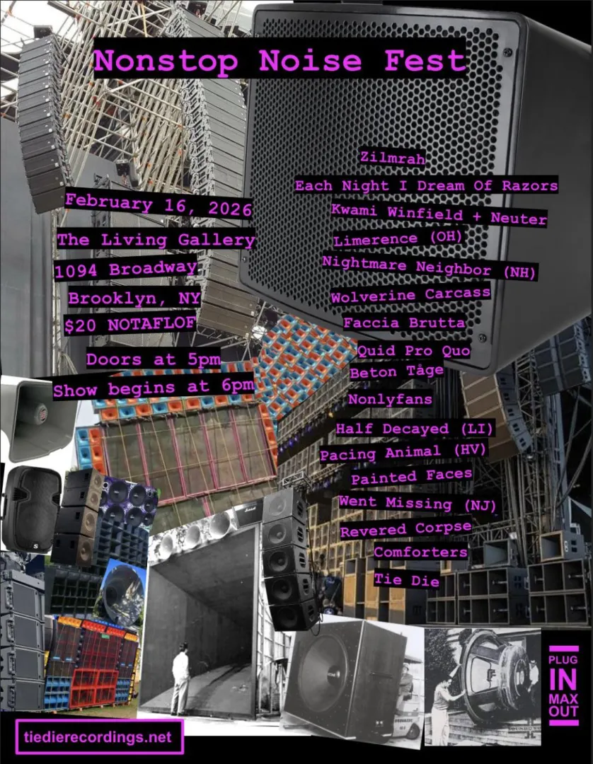 NONSTOP NOISE FEST - BROOKLYN, NY 2/16