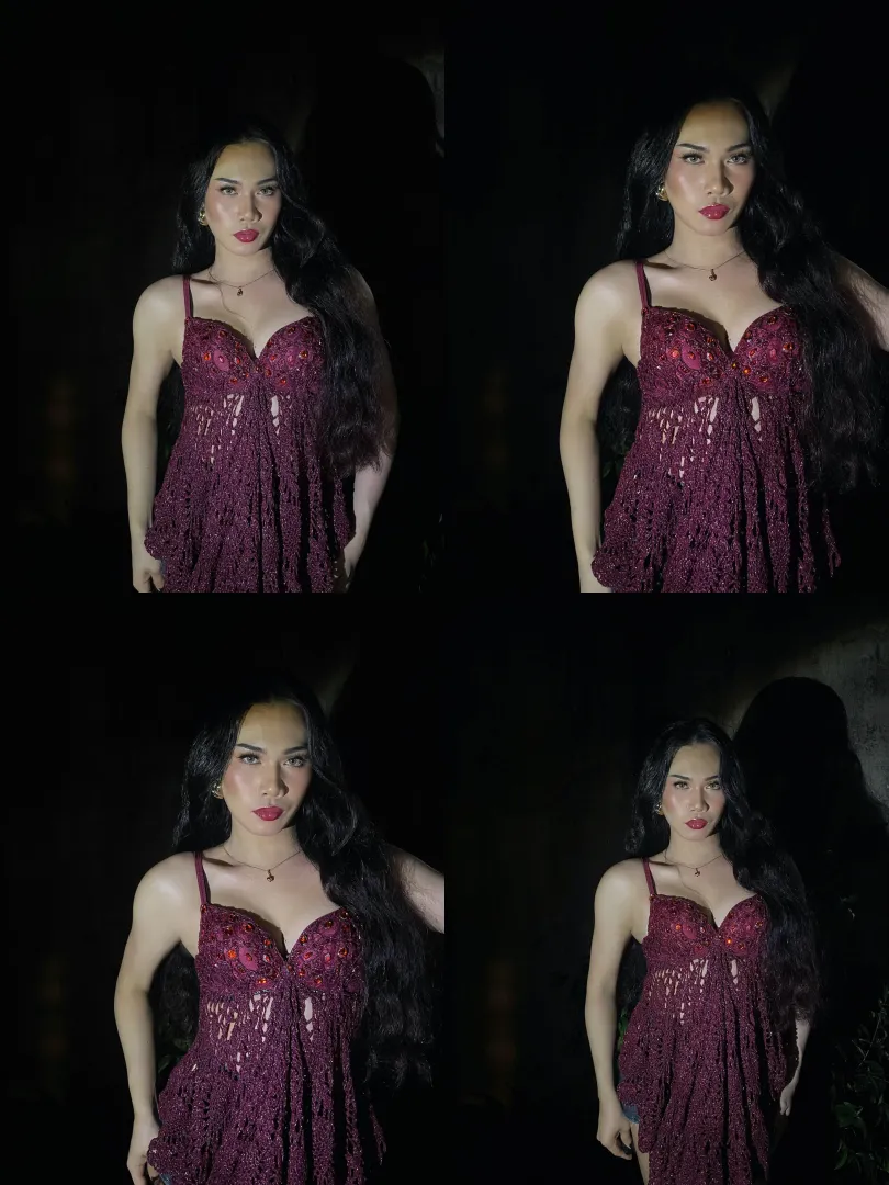 Received no flowers but at least I look hot hahaha. I made my outfit, btw