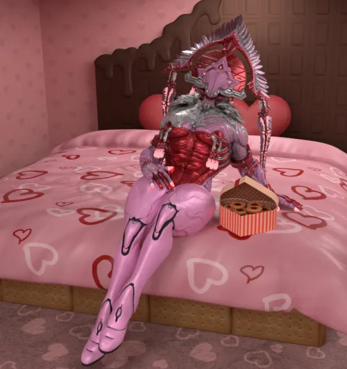 (Styanax) Happy valentine's day from styanax. He brought Cookies~ (OC)