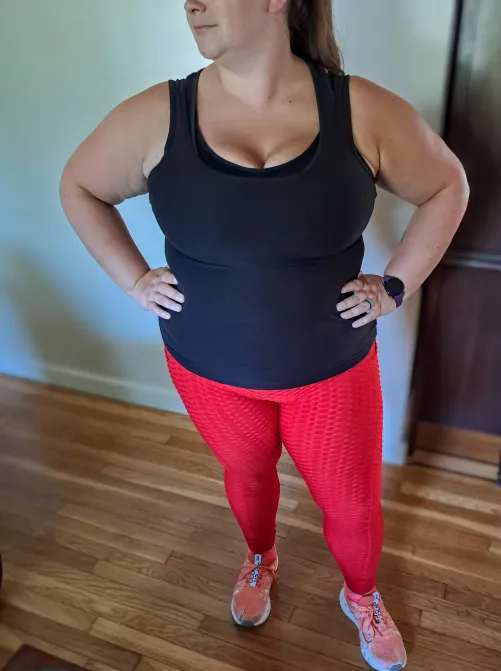 The gym guys love my tank tops