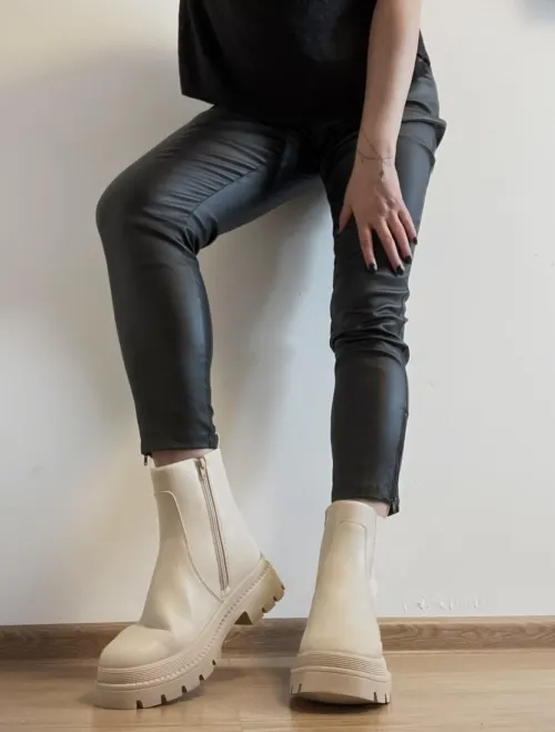 These boots are ready for some squishing