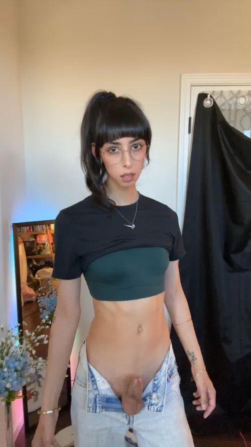 Your girlfriend finally reveals her surprise, what's next? 