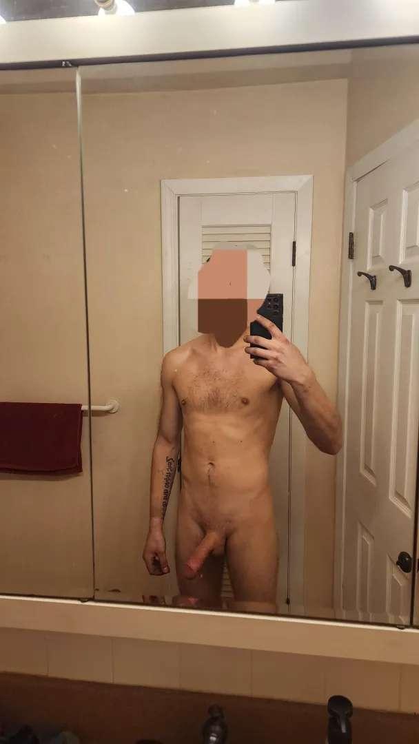 Bathroom pics always look good