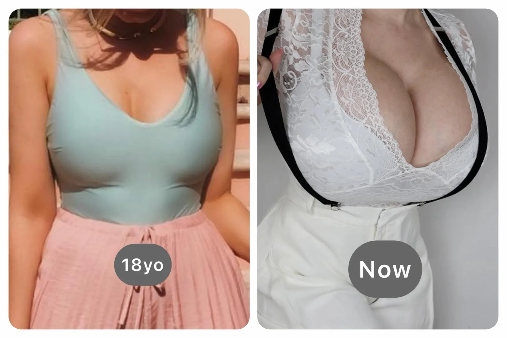 Before they were big, now I guess the best word is HUGE