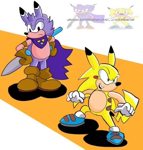 Darkbind and Sonichu