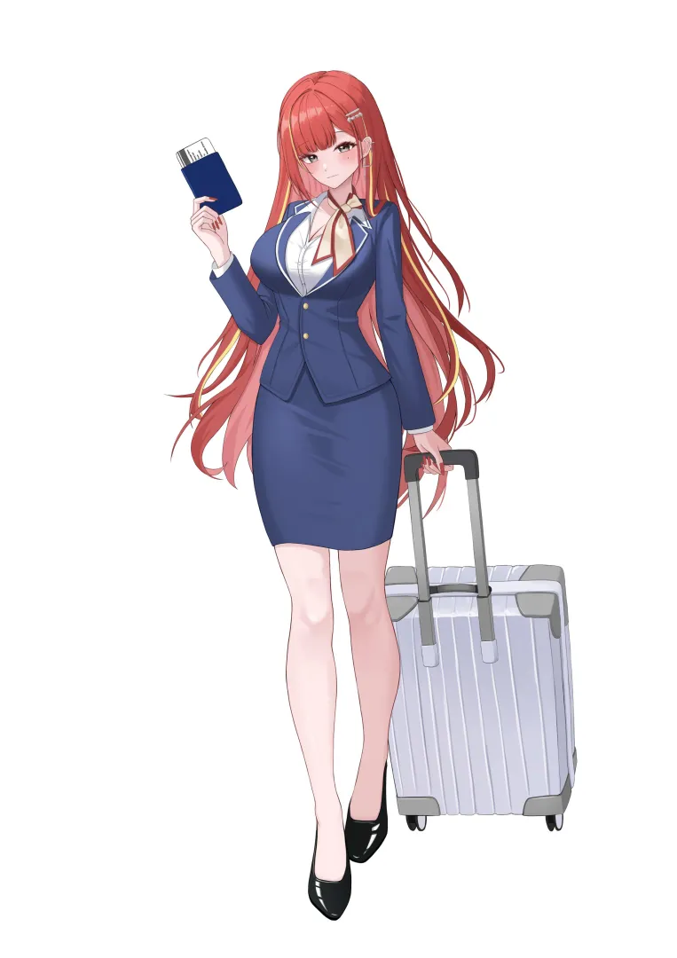 Flight Attendant Akane [StelLive]