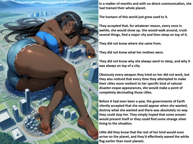 good sign for her, bad sign for Earth