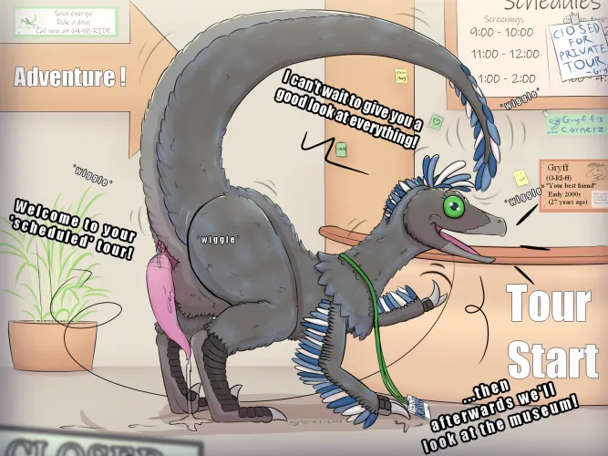 Gryff's Private Tour (solo ver.) (anjydrawslewd) [M]