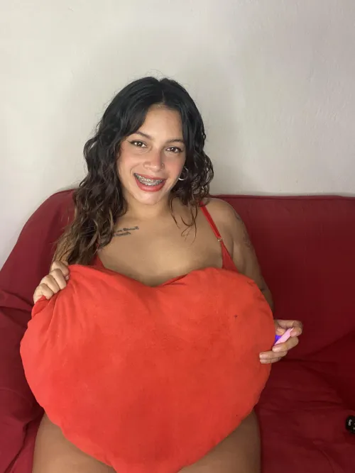 hahaha my teeth are so big they're barely visible with my braces