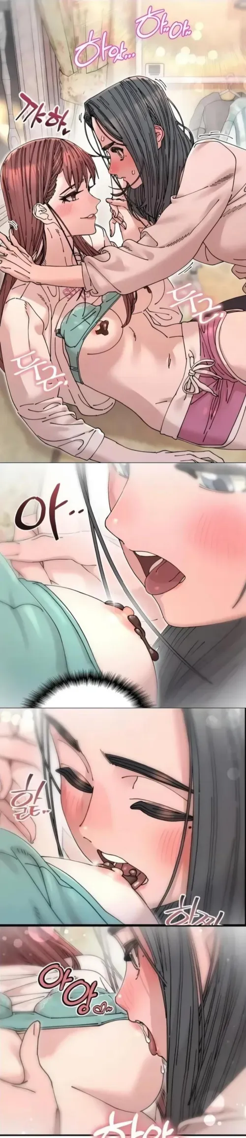 Her two favorite things and chocolate!