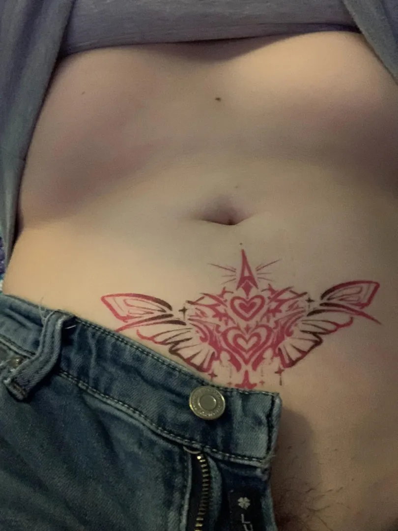 Just a peek before our date tomorrow.