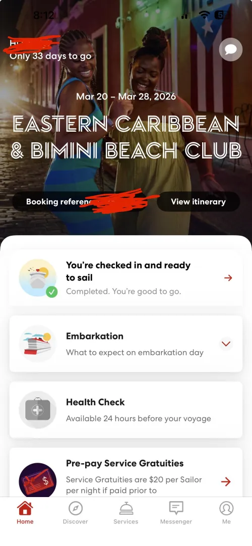 [M4F] [M4MF] Resilient Lady 3/20-3/28 24M Just trying to find other people going on the cruise