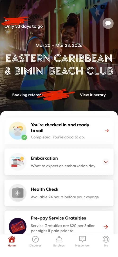 [M4F] [M4MF] Resilient Lady 3/20-3/28 24M Just trying to find other people going on the cruise