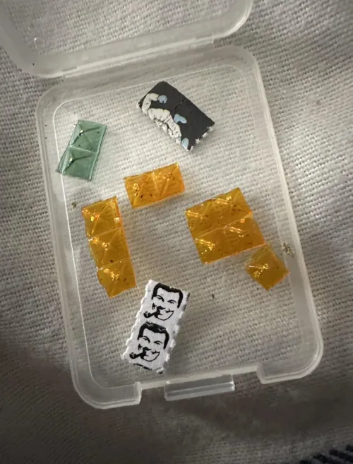 Paper tab or gel tab