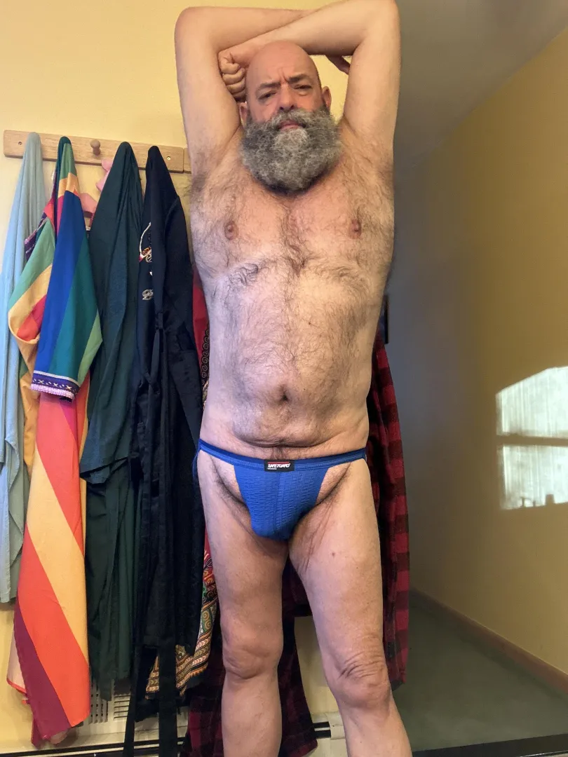 Post-workout, want a whiff? (60s)