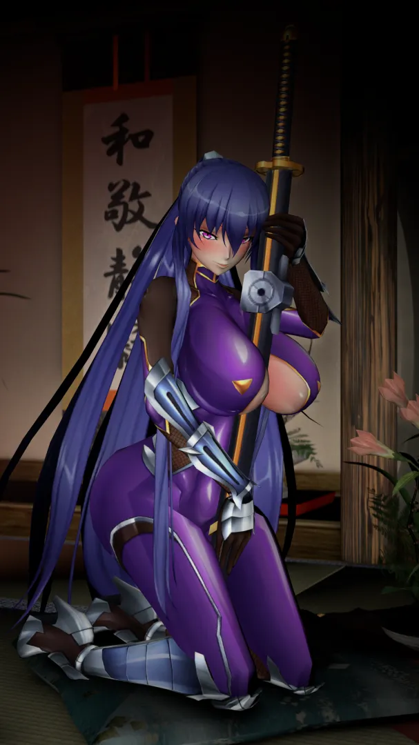 Rinko Akiyama Pinup (OC)