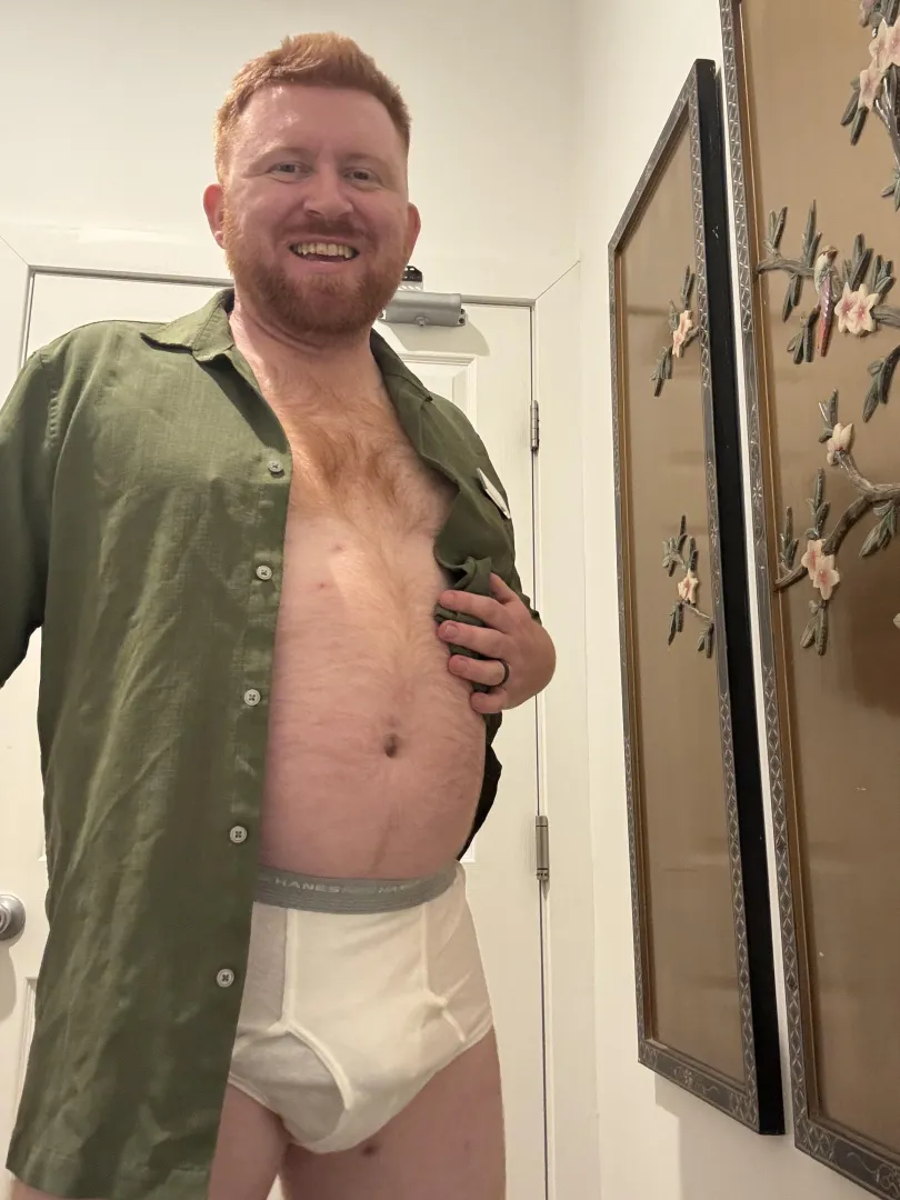 Showed off for another tighty whities guy while at work and figured I could share