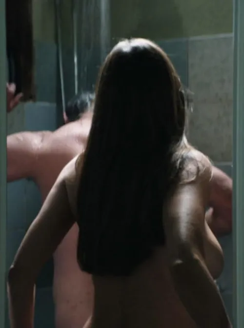 Sofia’s shower scene in Bent. Nice view 