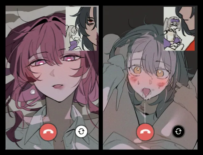 the face she makes during a call (@D0600059994959)