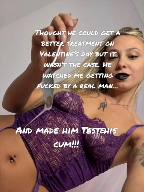 Would you eat my bulls cum if I asked nicely?