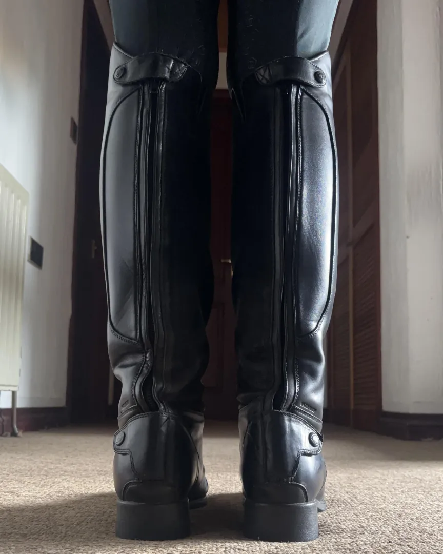 Boots on, heading out 