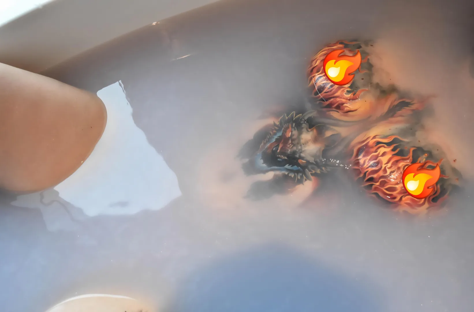 Cant put out my flame.