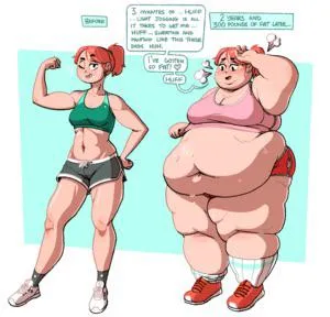 [F4F] fit to fat roleplay. The fit person can end up being a shell of what she once was or she can be a somewhat strong fat person that helps future generations get to their fitness goals. Whip into shape babyyyyyyyyyyyyyyyyyyyyyyyyyyyy
