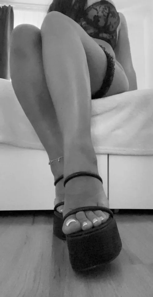 Foot tease