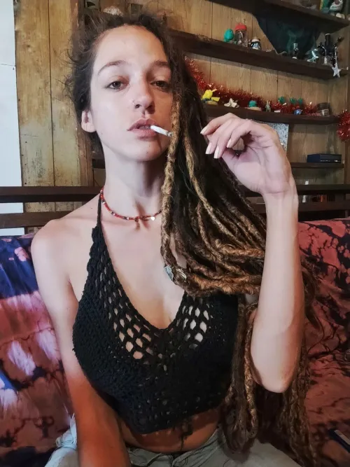 Smoking and showing off