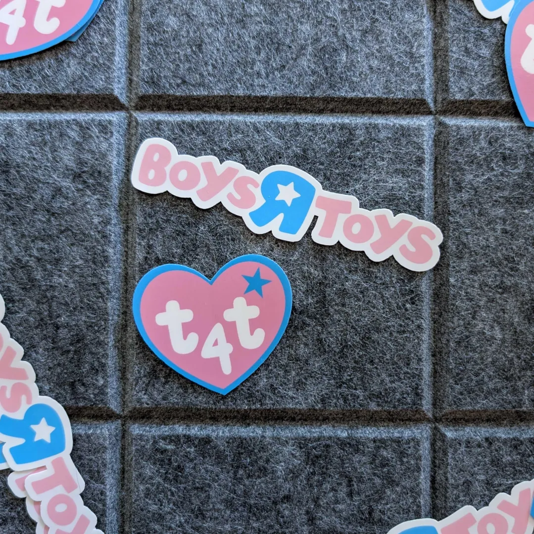 Stickers you get for being a good boys