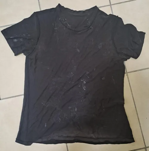 using an old tshirt