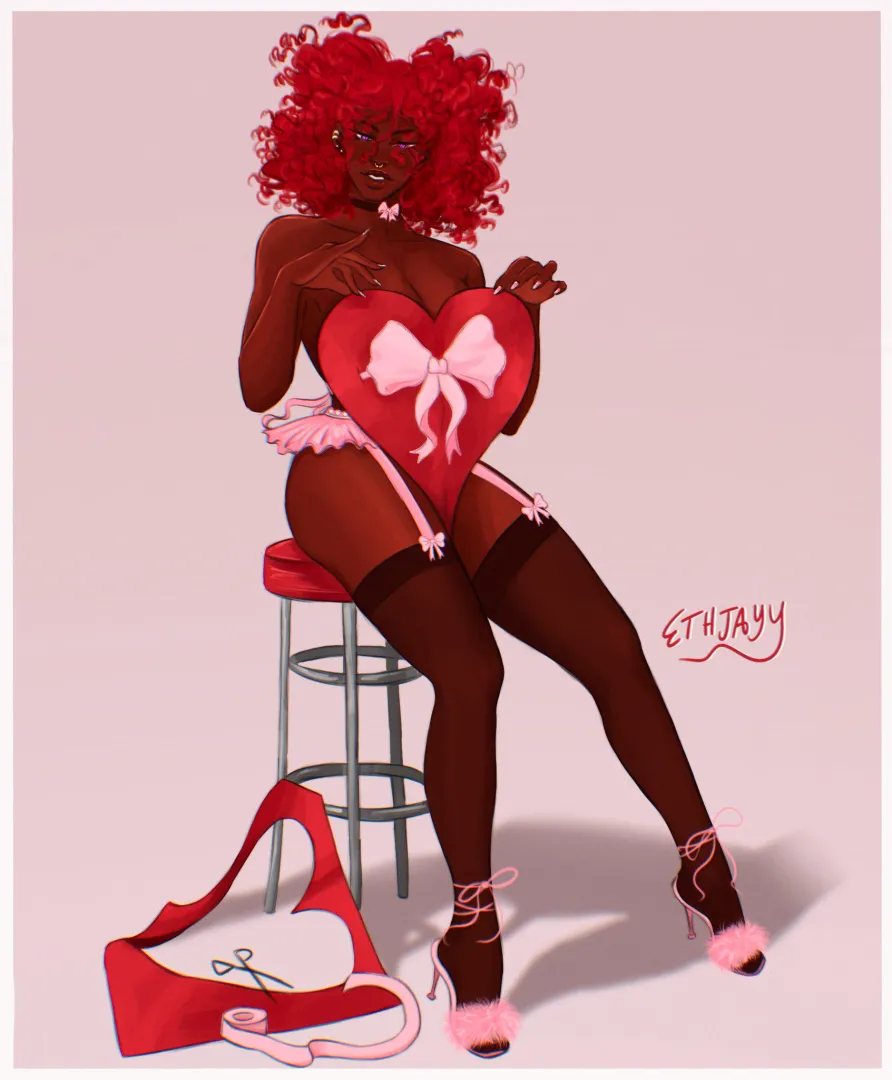 [w] Handmade Valentine's Day card (Ethjayy)