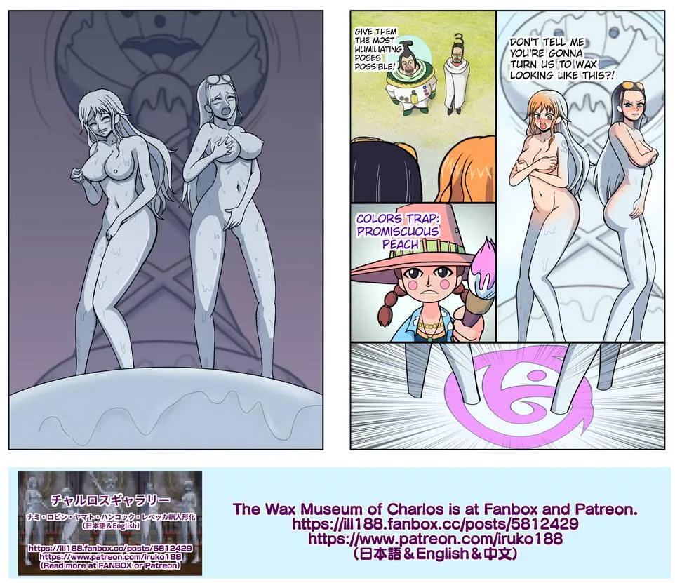 A worthy sacrifice in the name of art. Drawings by IRUKO188.