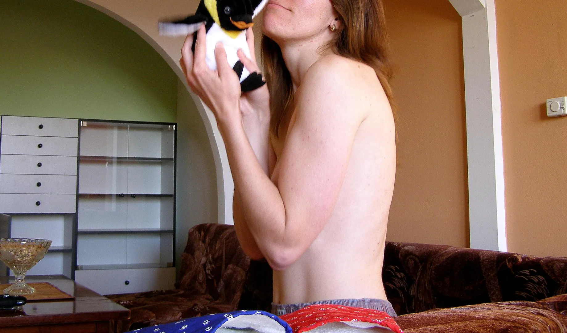 Be happy, like the little penguin