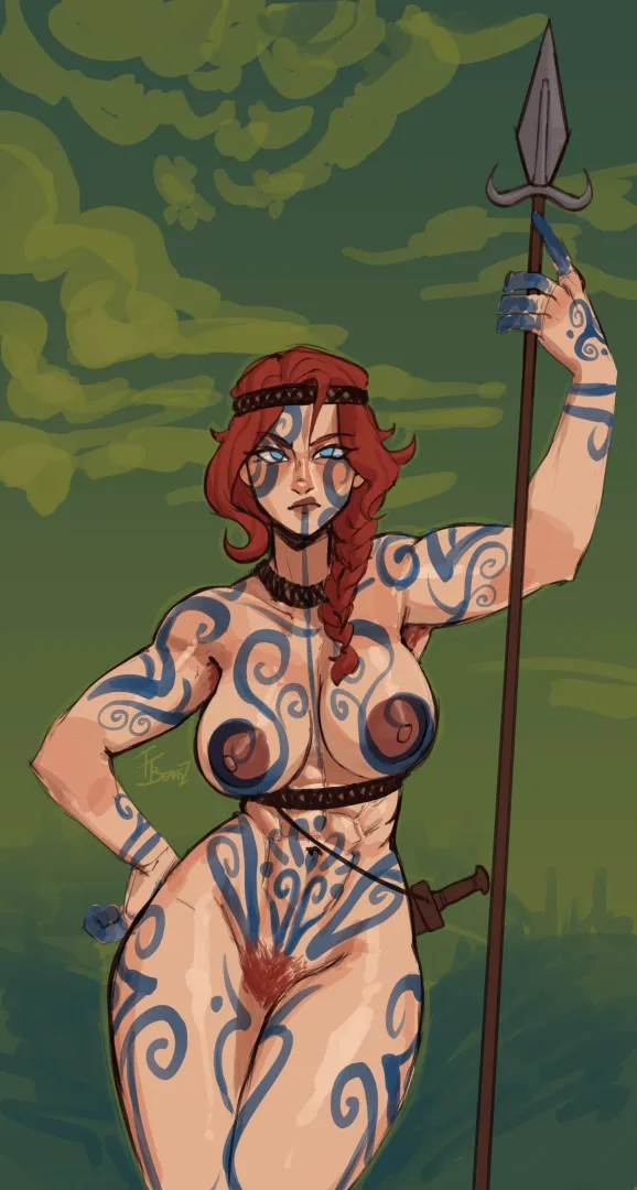 Celtic berserkers were fearless