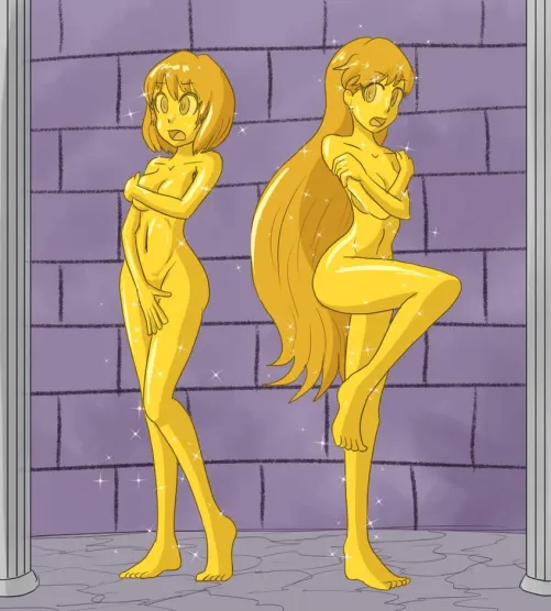 Defeated and kept as trophies. Art by mythkaz.