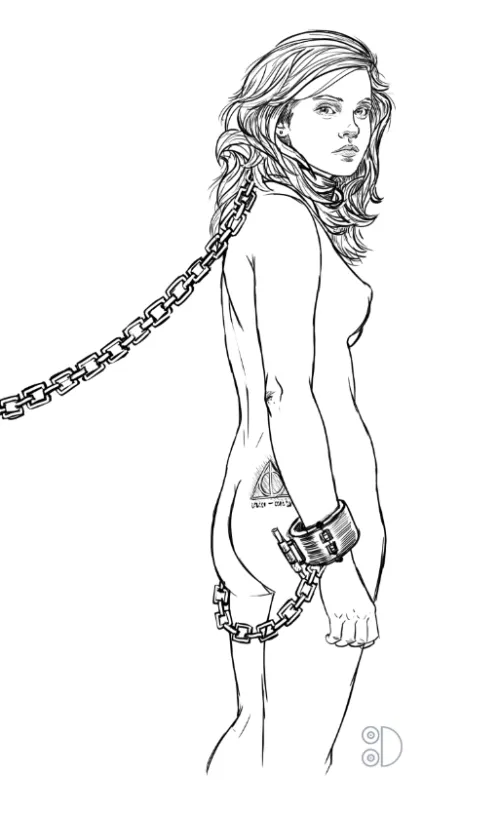 Hermione enslaved (by Tittydispenser)