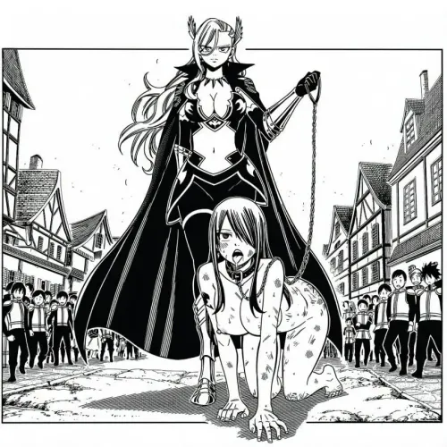 If the girls from fairy tail were in kuroinu, what would u have them do?