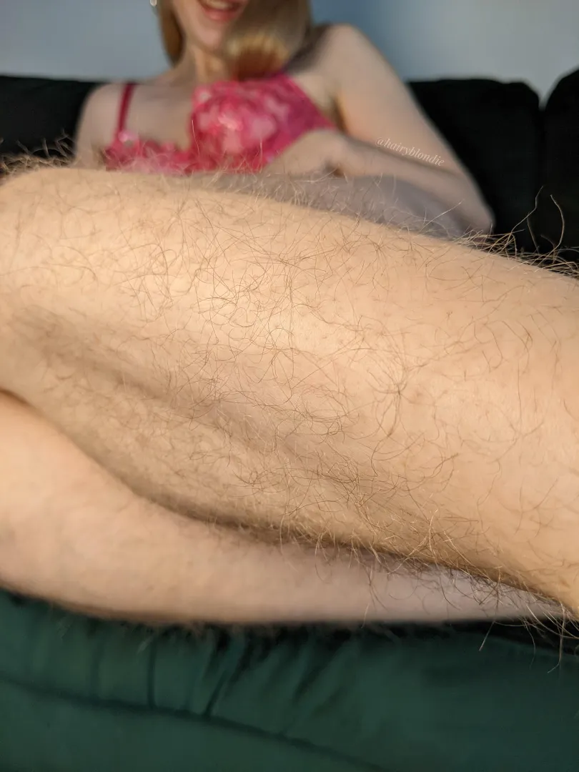 If you think my legs are hairy, you should see my pussy