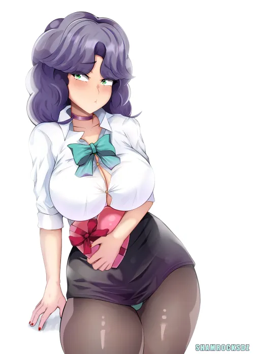 Katherine [OC] doesn't really get that Valentine's mood (ShamrocksDZ)