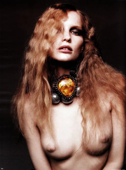 Katrin Thormann | Vogue Germany, 8-2009 | ph. Daniel Jackson