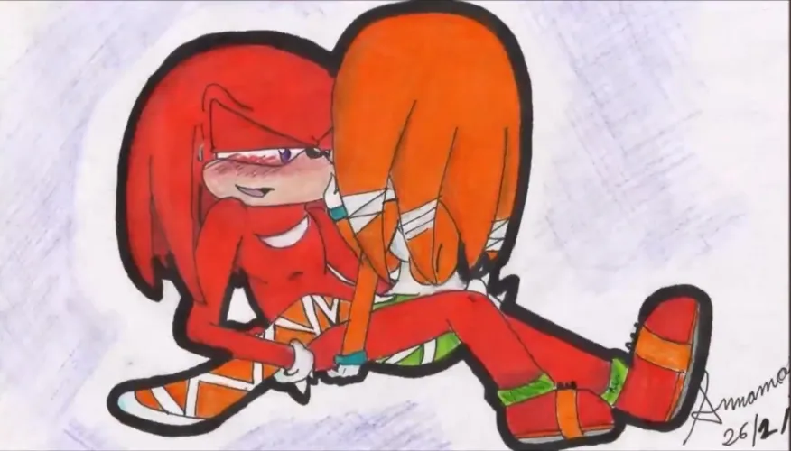 Knuckles does Tikal